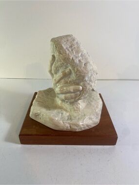 Auguste Rodin’s “The Hand Of God” Sculpture Vintage Alva Museum Replica 1965